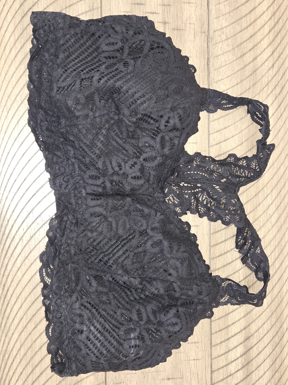 Maurices Black Lace Bralette - XXL
